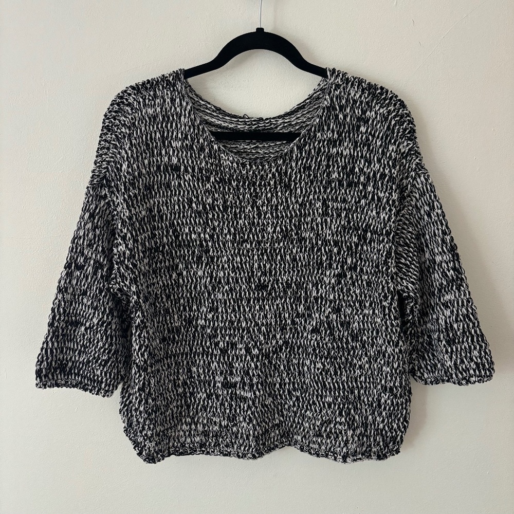 Eileen Fisher Open Knit Sweater